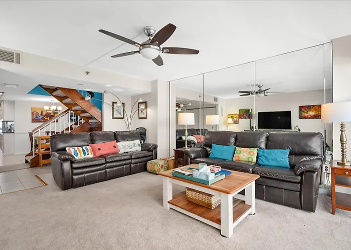 Century One-beautiful 2 Bed Oceanfront With Indoor Pool! * Ocean Stadt